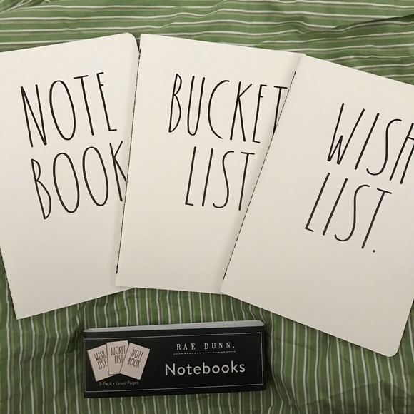 Rae Dunn Other - Rae Dunn "Note Book,